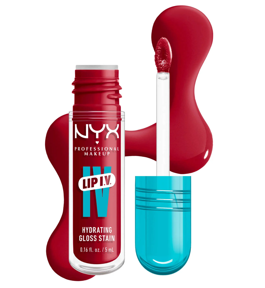 NYX Makeup Lip I.V. Hydrating Gloss Serum - 11 Red-Y Set Wet
