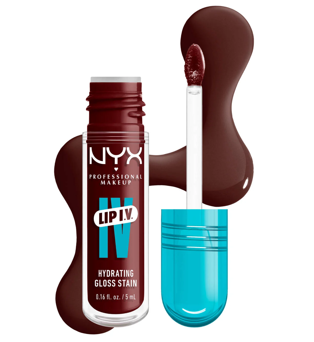NYX Makeup Lip I.V. Hydrating Gloss Serum - 15 Water Bout Wine