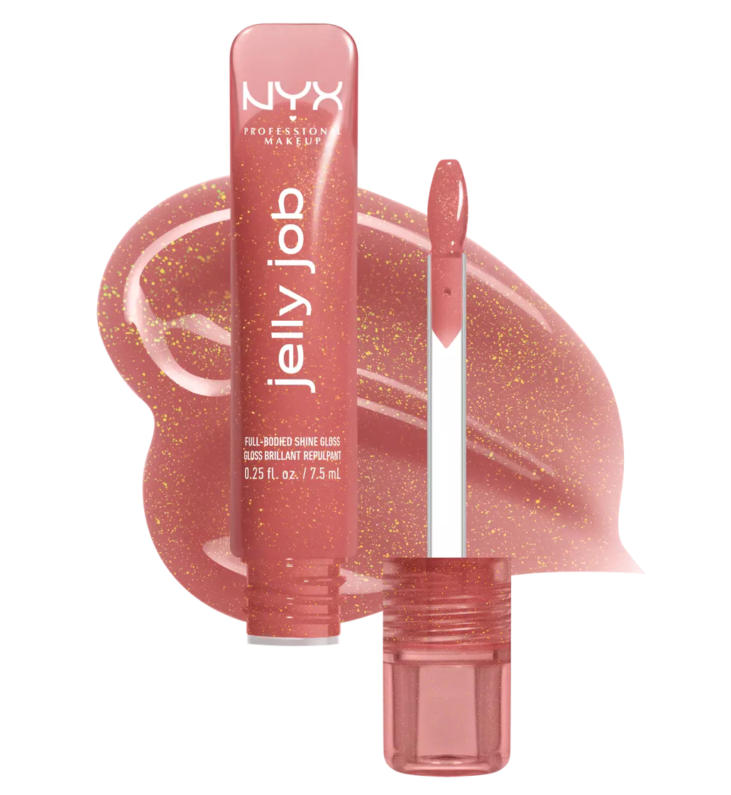 NYX Professional Makeup Jelly Job Full-Bodied Lip Shine Gloss - 05 Honey It's Jelly