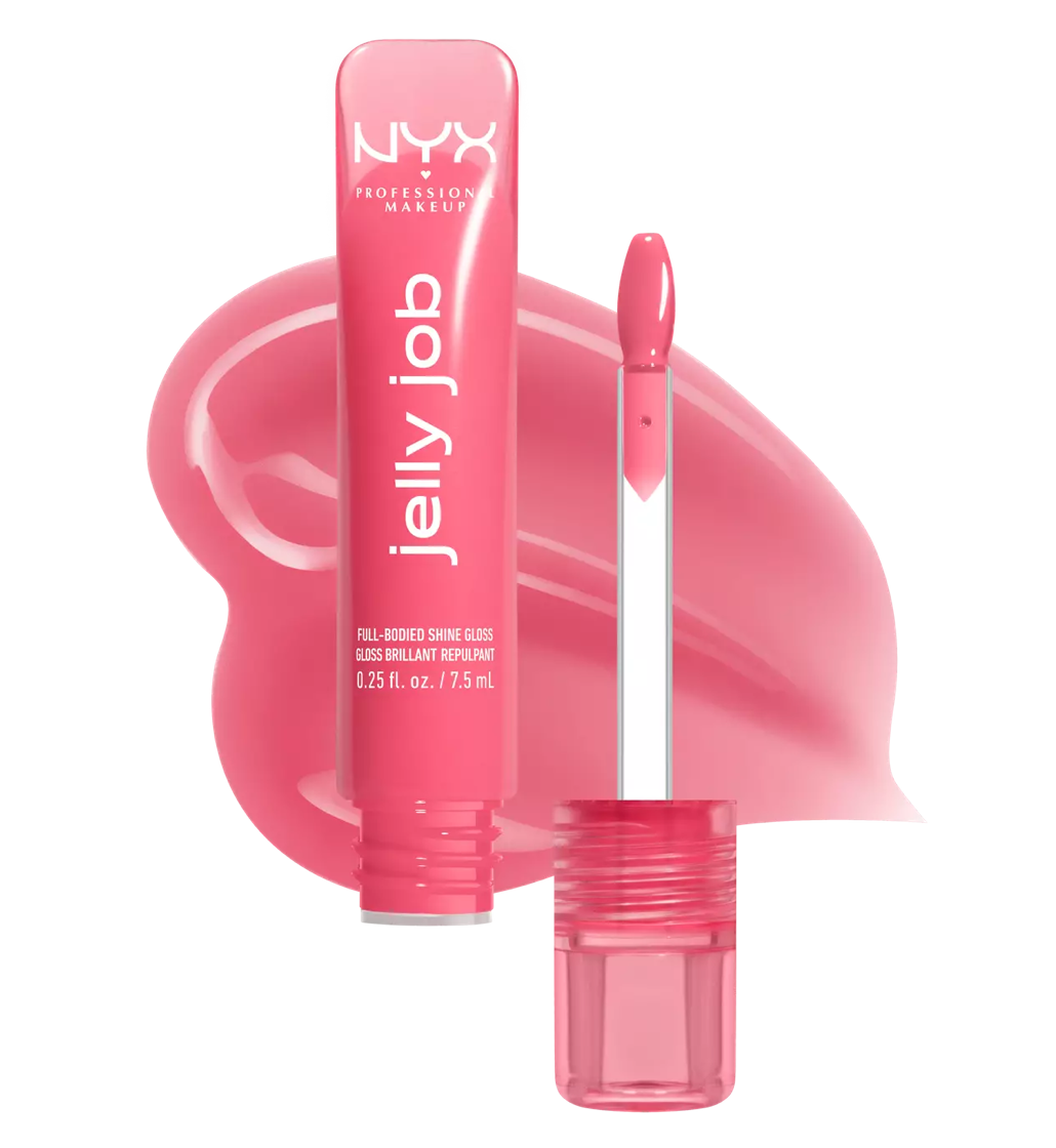 NYX Professional Makeup Jelly Job Full-Bodied Lip Shine Gloss - 07 Jelly Blushin
