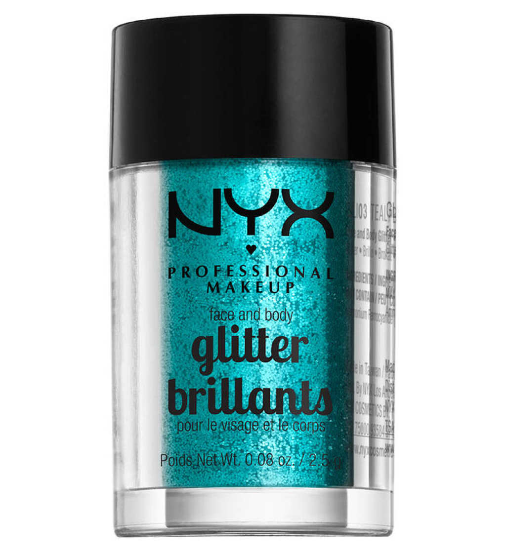 NYX Professional Makeup Loose Face & Body Glitter - GLI03 Teal
