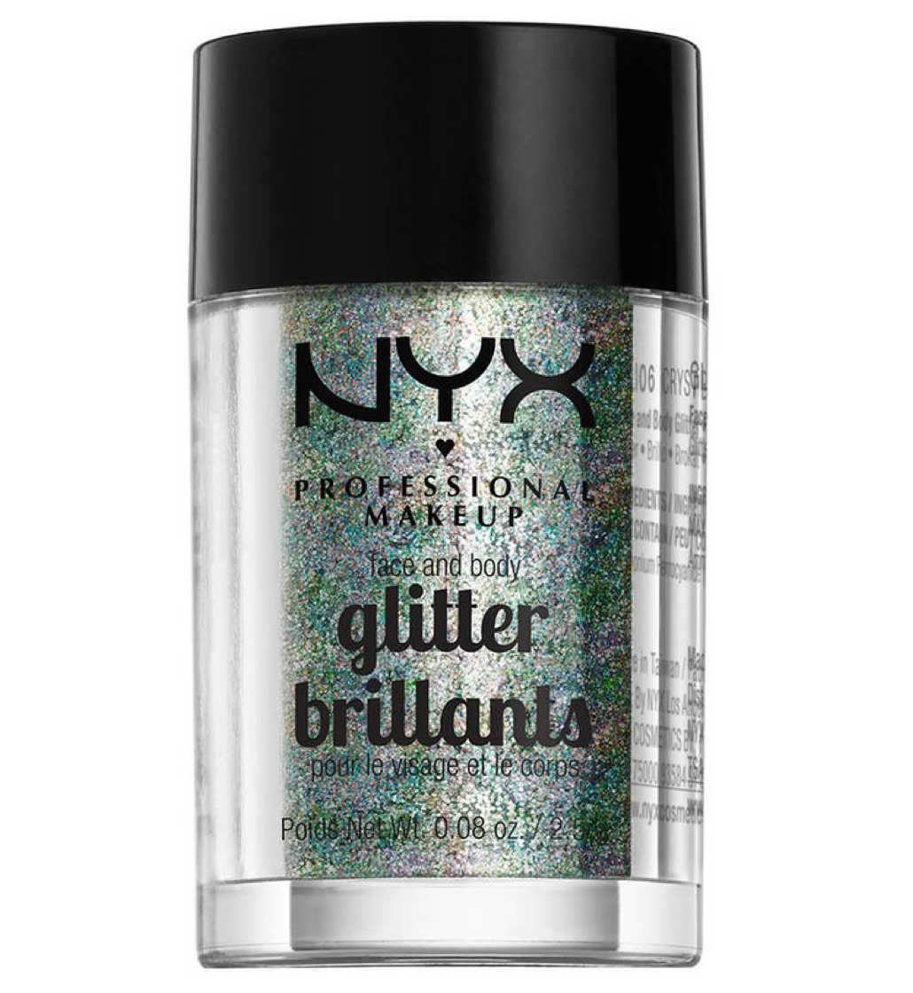 NYX Professional Makeup Loose Face & Body Glitter - GLI06 Crystal