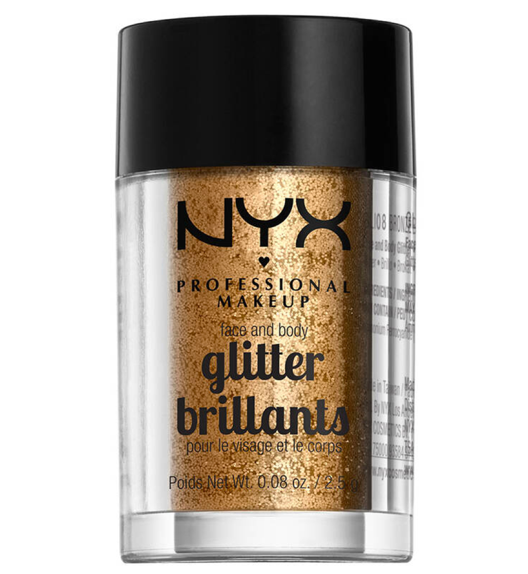 NYX Professional Makeup Loose Face & Body Glitter - GLI08 Bronze