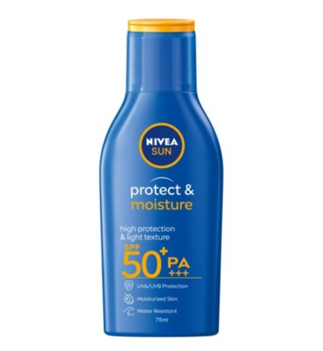 Nivea Sun Protect & Moisture Suncream Lotion SPF 50+ 75ml