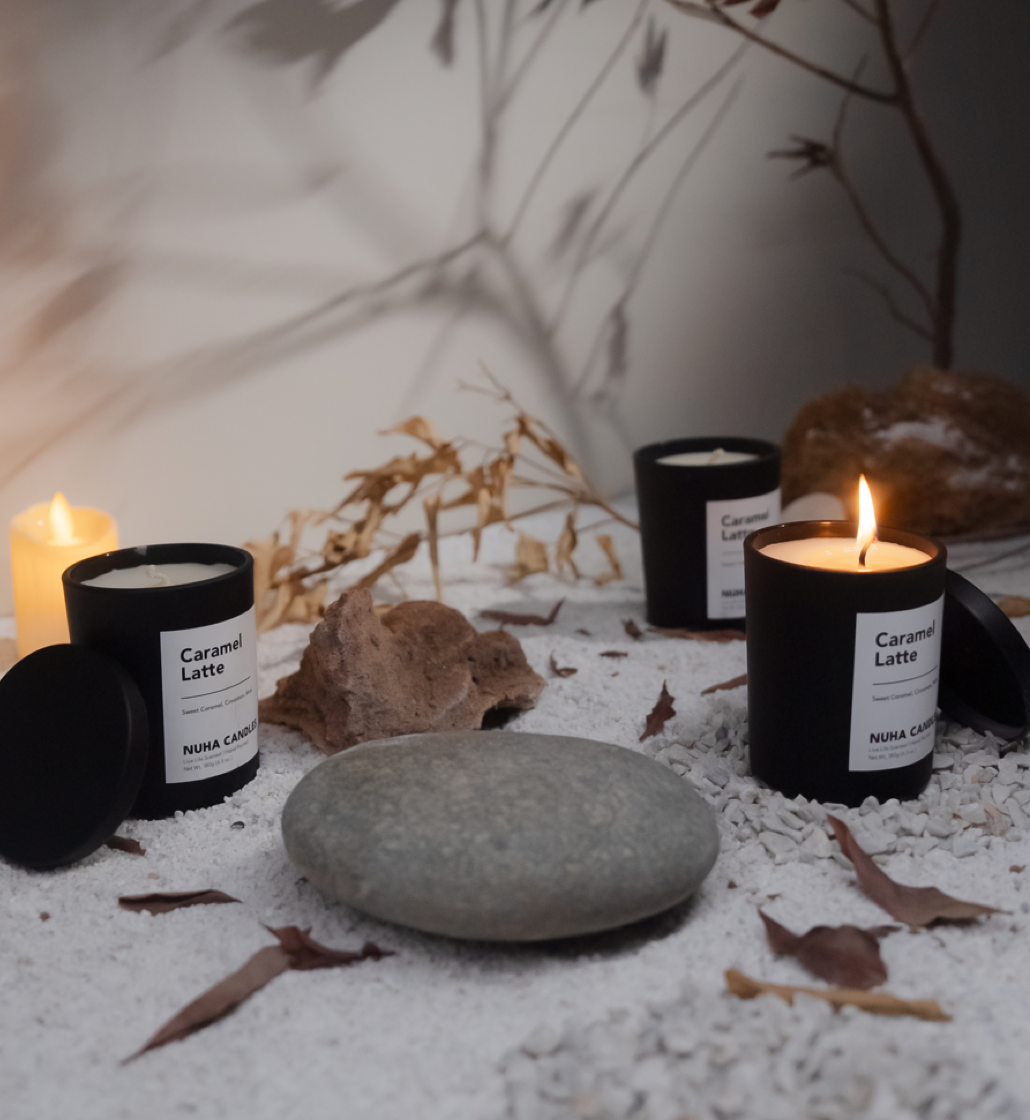 Nuha Scents Candle - Caramel Latte