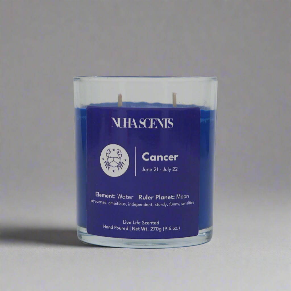 Nuha Scents Candle Horoscope Collection - Cancer