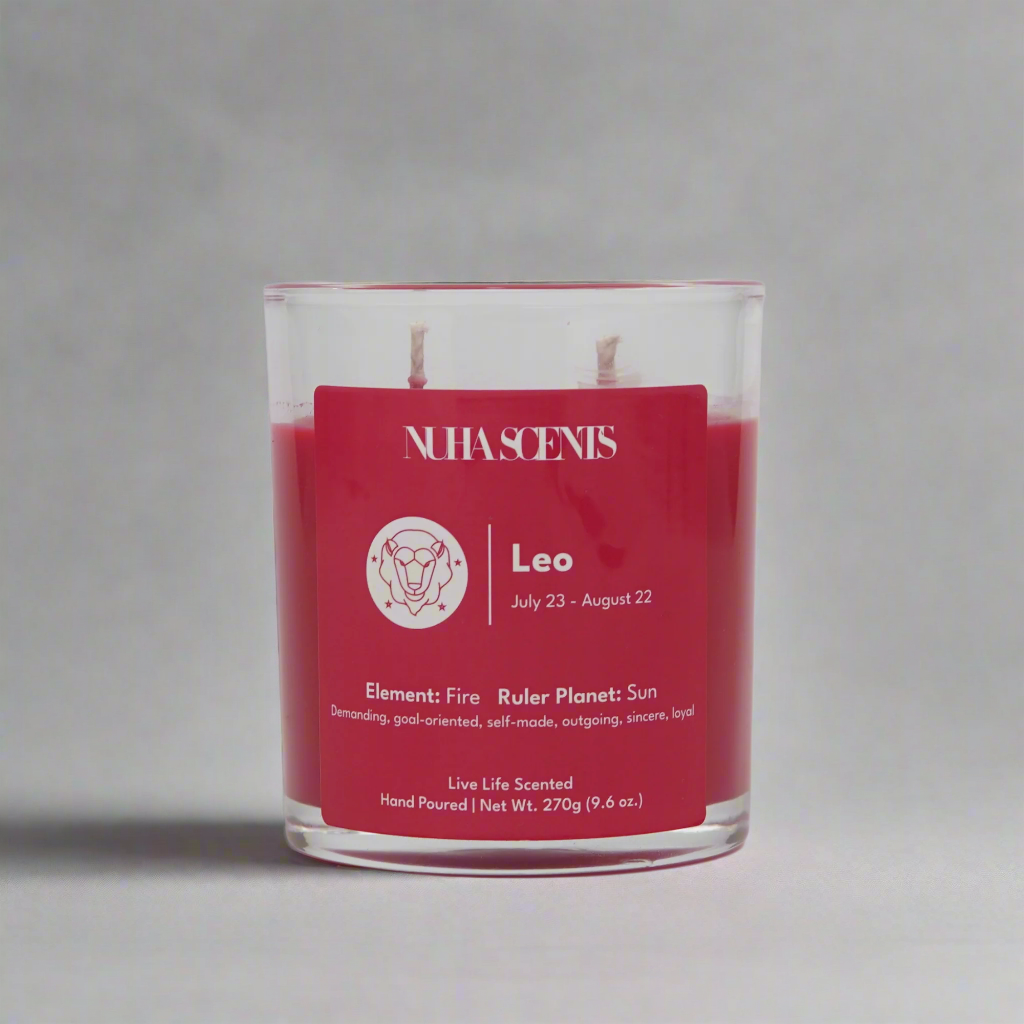 Nuha Scents Candle Horoscope Collection - Leo