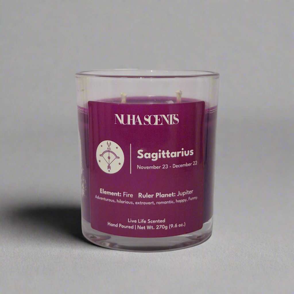 Nuha Scents Candle Horoscope Collection - Sagittarius