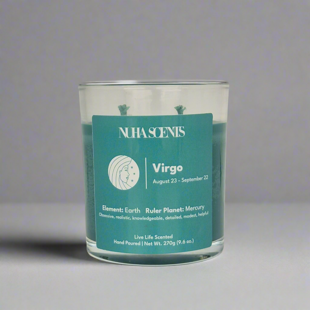 Nuha Scents Candle Horoscope Collection - Virgo