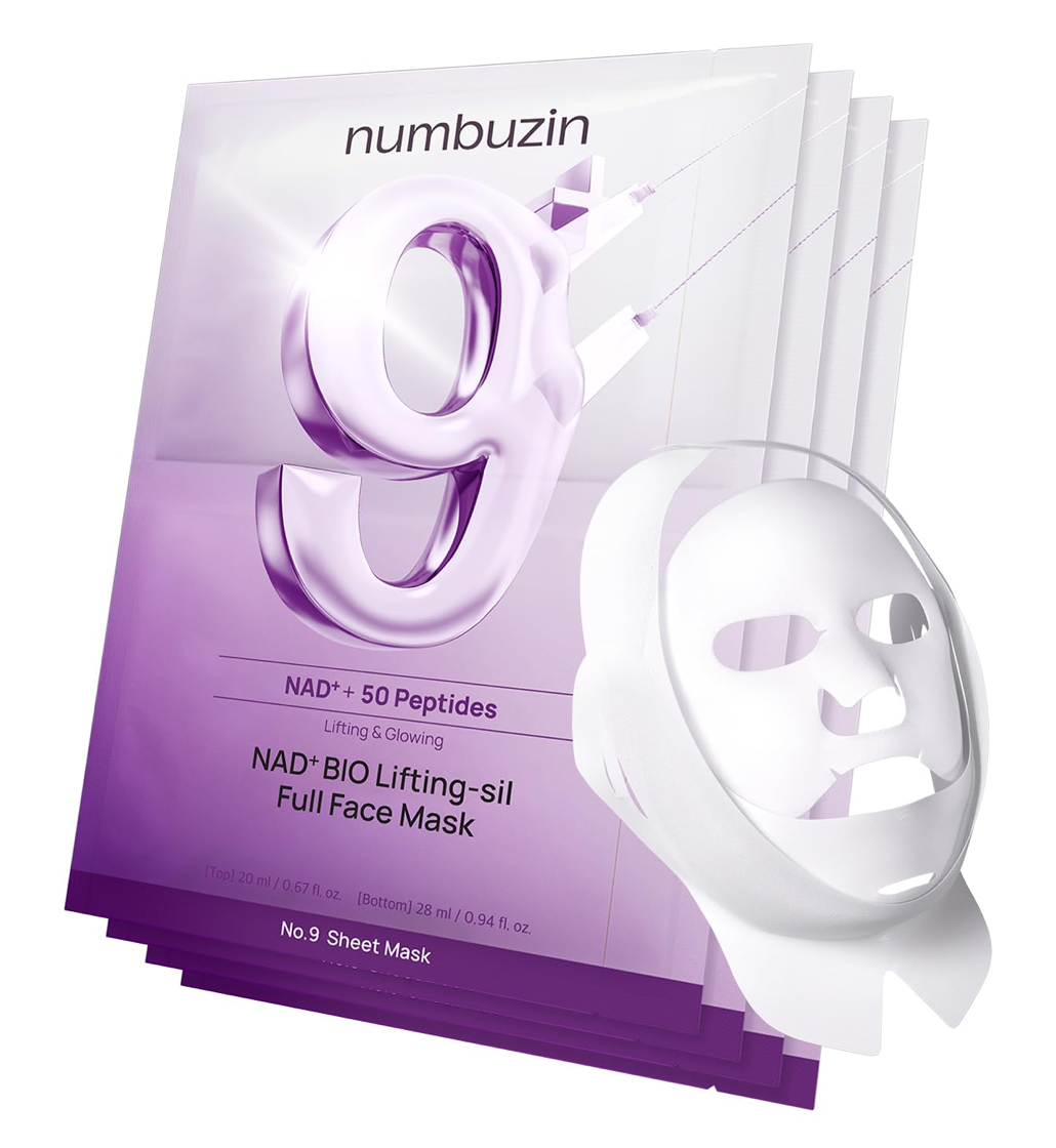 Numbuzin No.9+ NAD+ BIO Lifting Full Face Mask