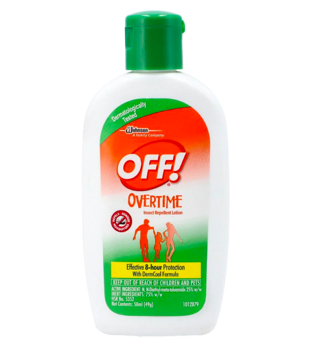 OFF!® Overtime Insect Repellent Lotion