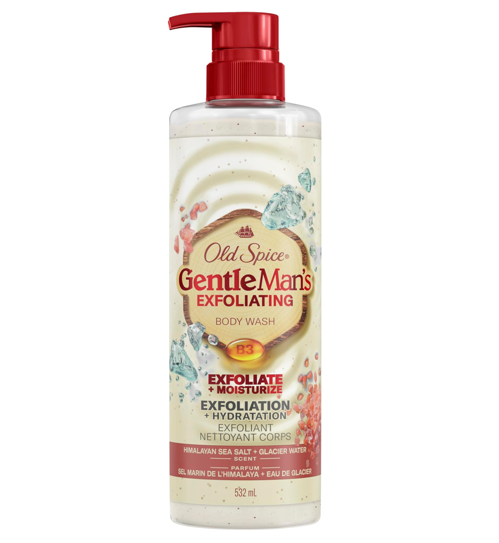 Old Spice Gentle Man's Blend Exfoliating Body Wash
