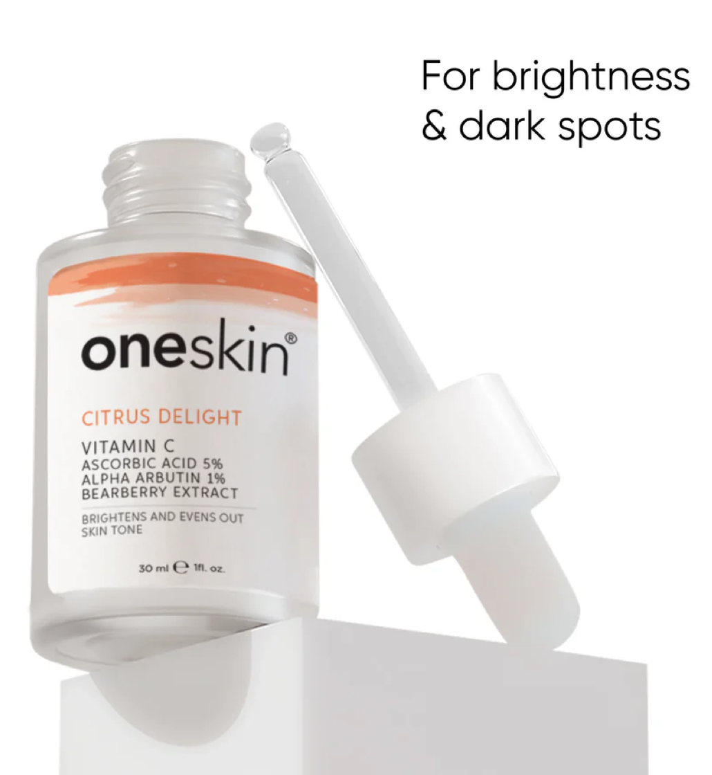 OneSkin Citrus Delight Vitamin C 5%, Alpha Arbutin 1%, Bearberry Extract