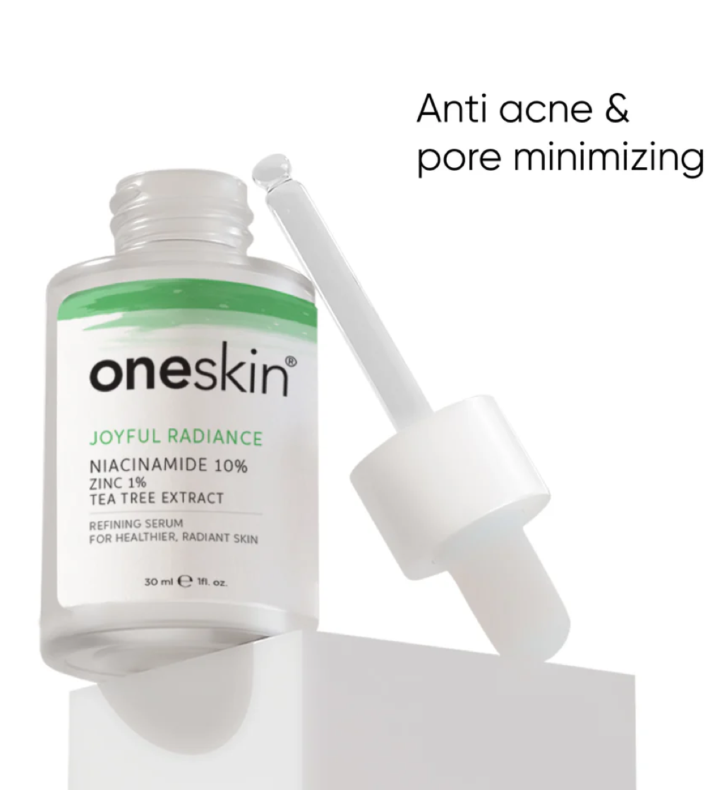 OneSkin Joyful Radiance Niacinamide 10%, Zinc 1%, Tea Tree Extract
