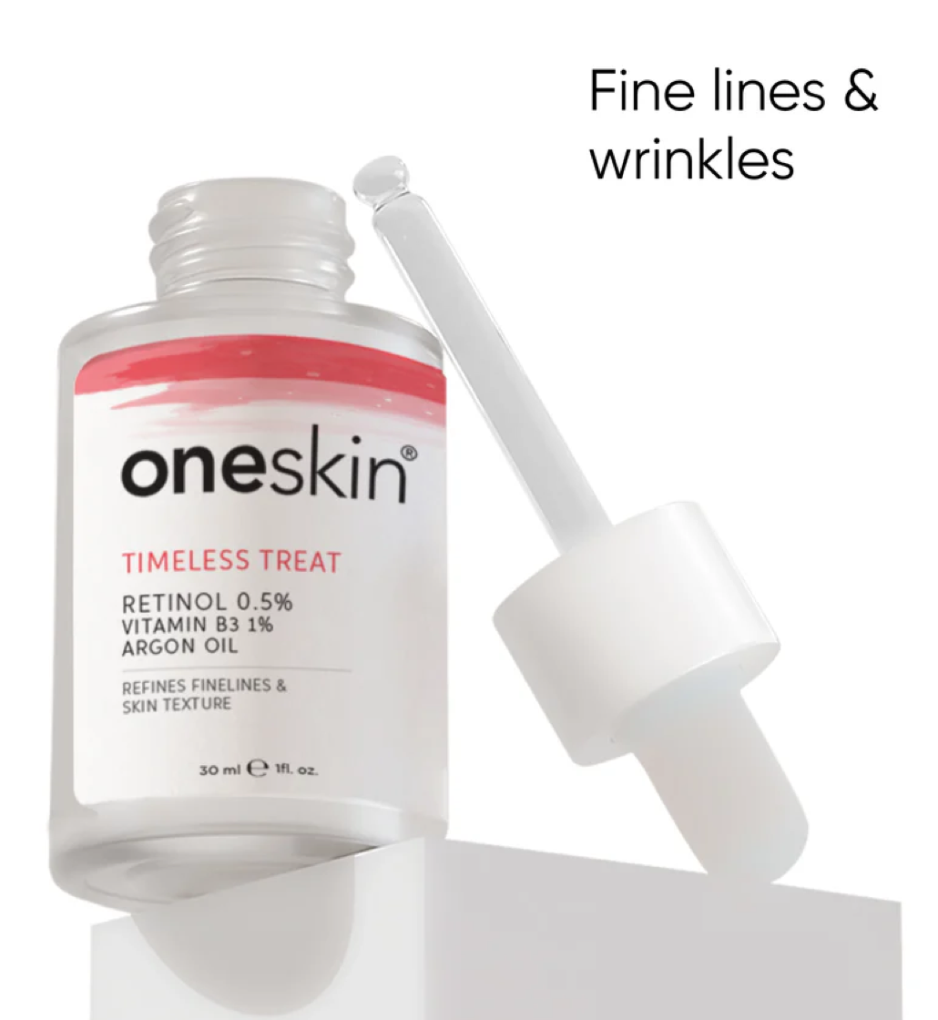 OneSkin Timeless Treat Retinol 0.5%, Vitamin B3 1%, Argan Oil