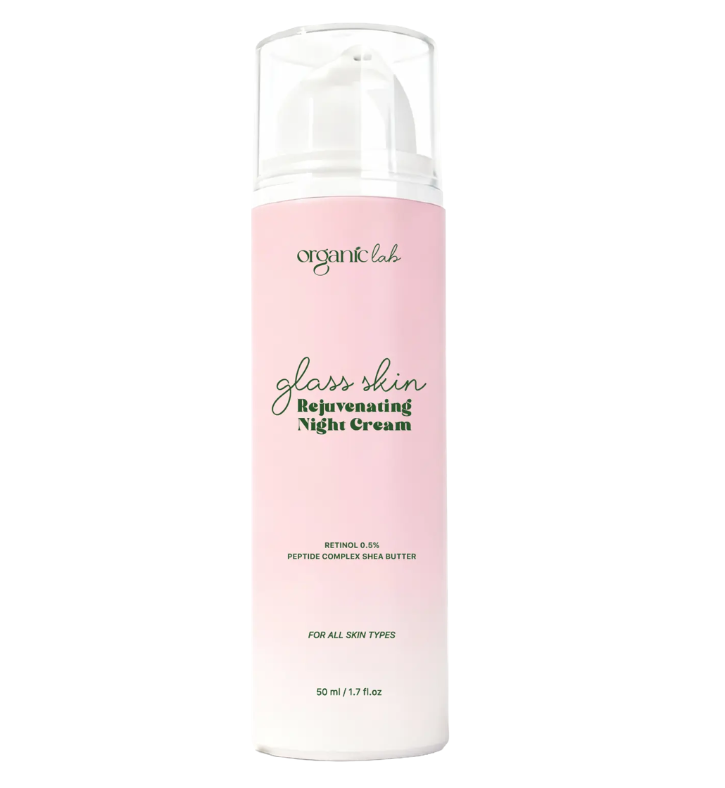Organic Lab Glass Skin Rejuvenating Night Cream Retinol 0.5%