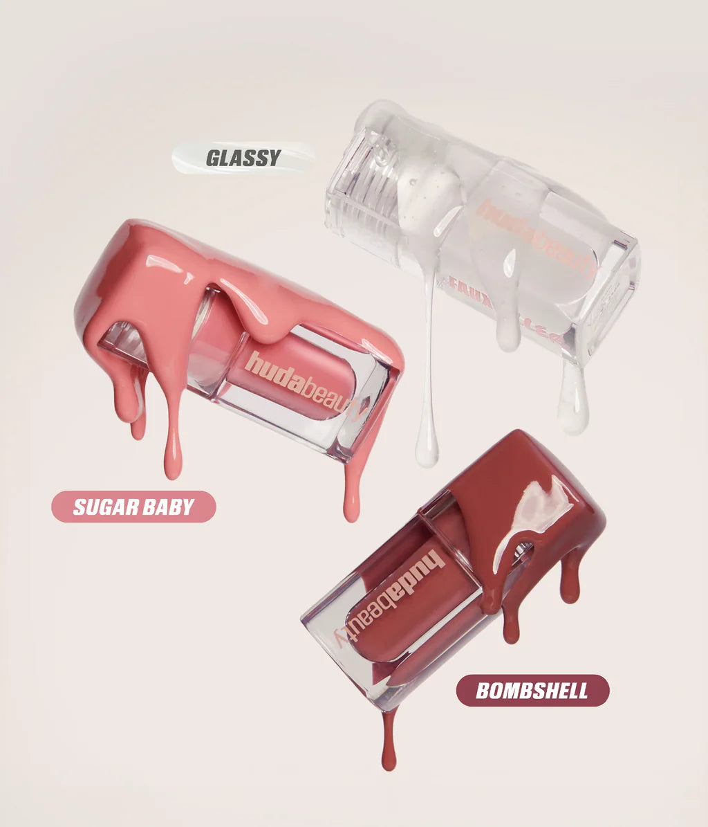 Huda Beauty Mini Glossiest Lip Gloss Set