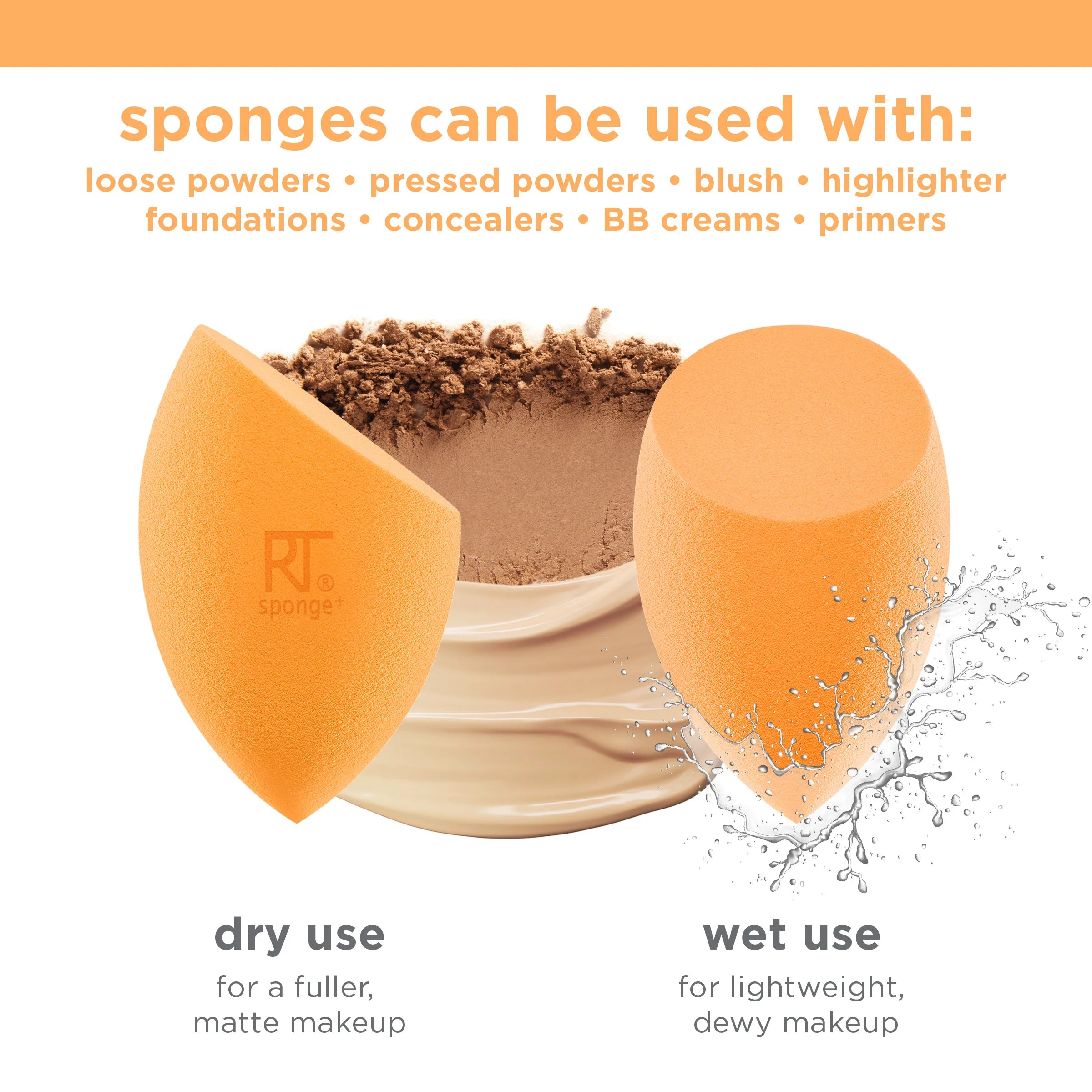 Real Techniques Miracle Complexion Sponge - Set of Two