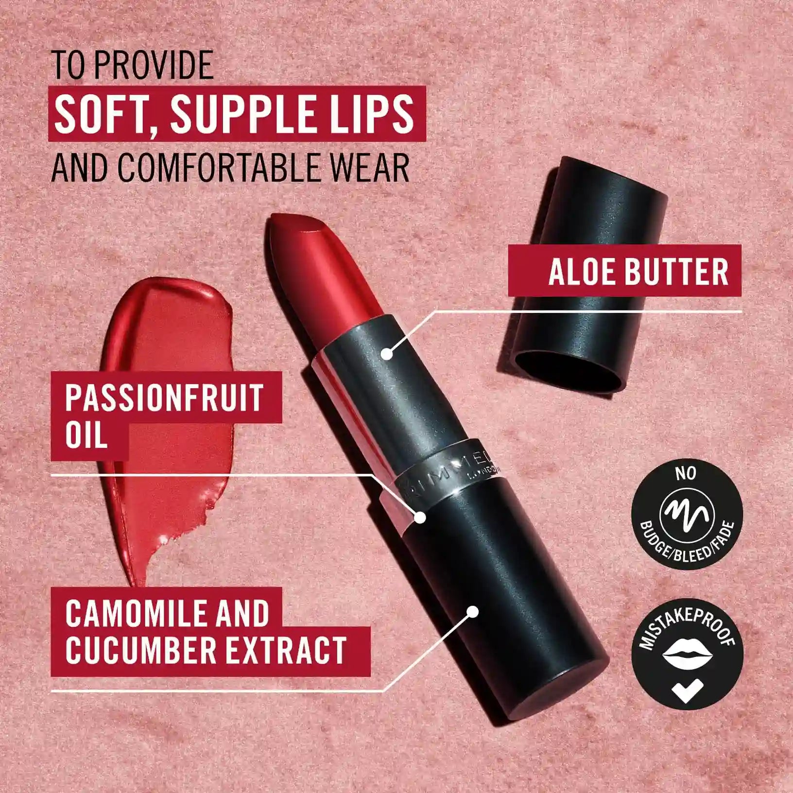 Rimmel London Lasting Finish Lipstick