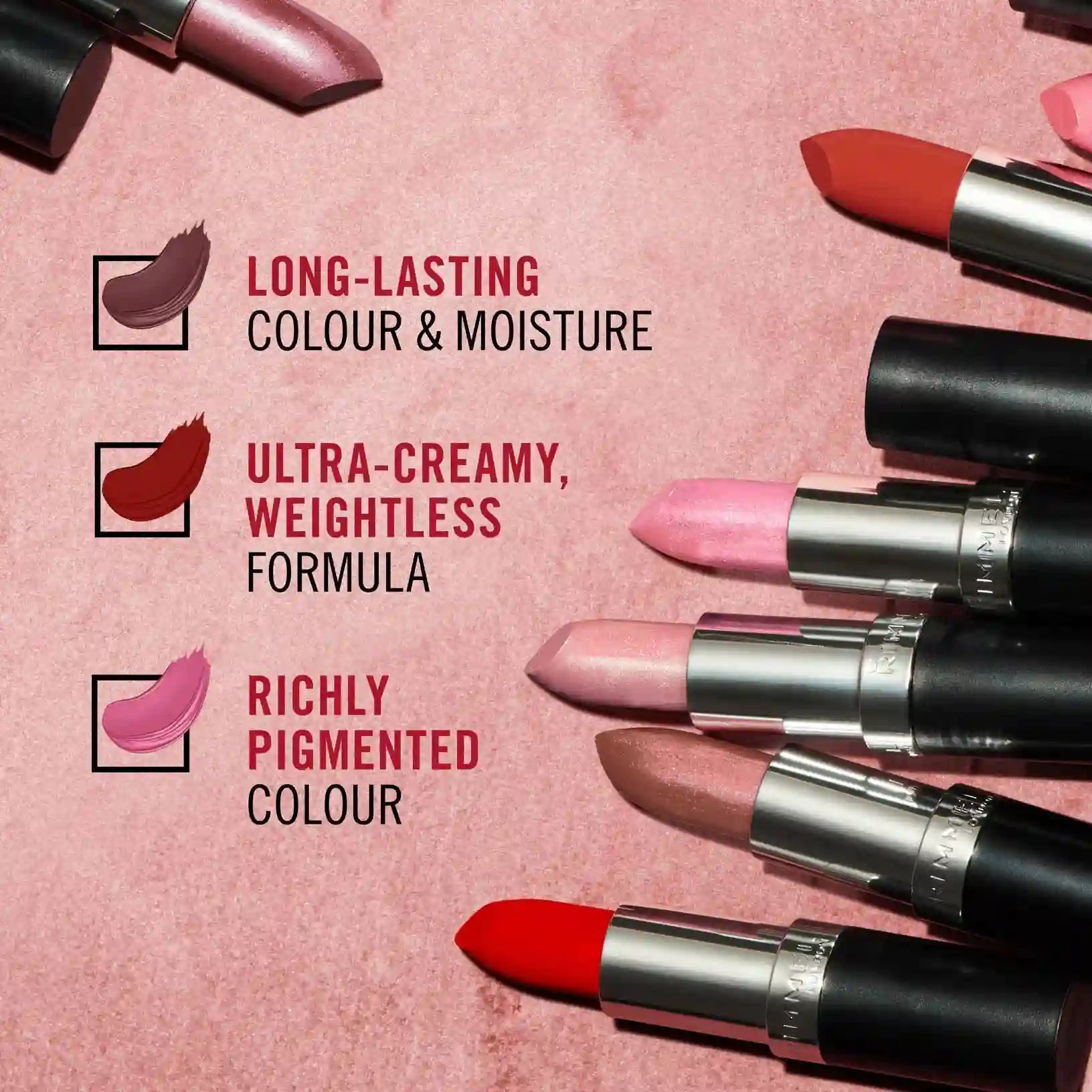 Rimmel London Lasting Finish Lipstick