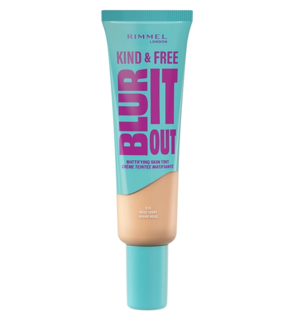 Rimmel London Kind & Free Blur It Out Mattifying Skin Tint - 010 Rose Ivory