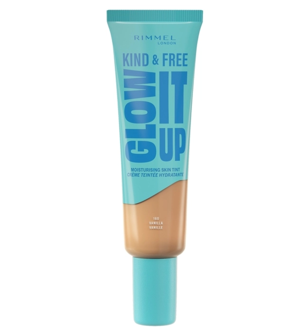 Rimmel London Kind & Free Glow It Up Moisturizing Skin Tint - 160 Vanilla