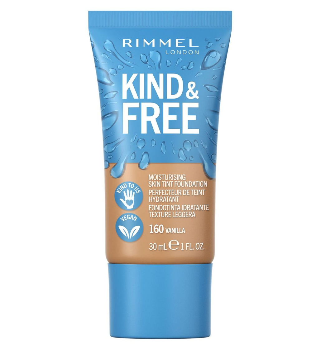 Rimmel London Kind & Free Moisturising Skin Tint Foundation - 160 Vanilla