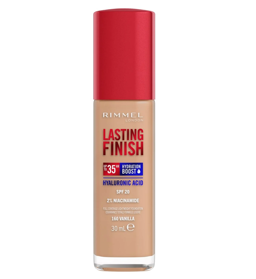 Rimmel London Lasting Finish Hyaluronic Acid SPF 20 Foundation - 160 Vanilla