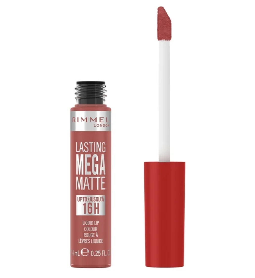 Rimmel London Lasting Mega Matte Liquid Lip Color - 200 Pink Blink