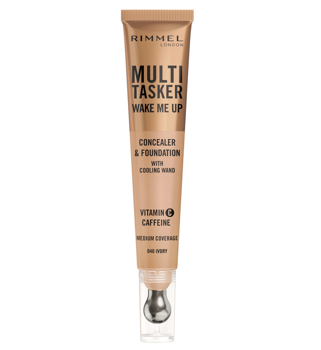 Rimmel London Multi-Tasker Wake Me Up Concealer & Foundation - 040 Ivory