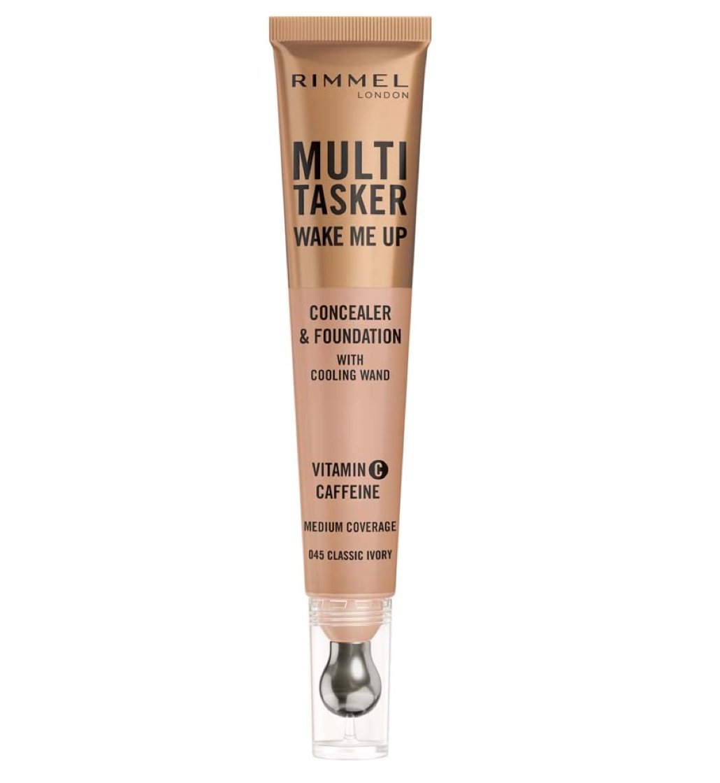 Rimmel London Multi-Tasker Wake Me Up Concealer & Foundation - 045 Classic Ivory