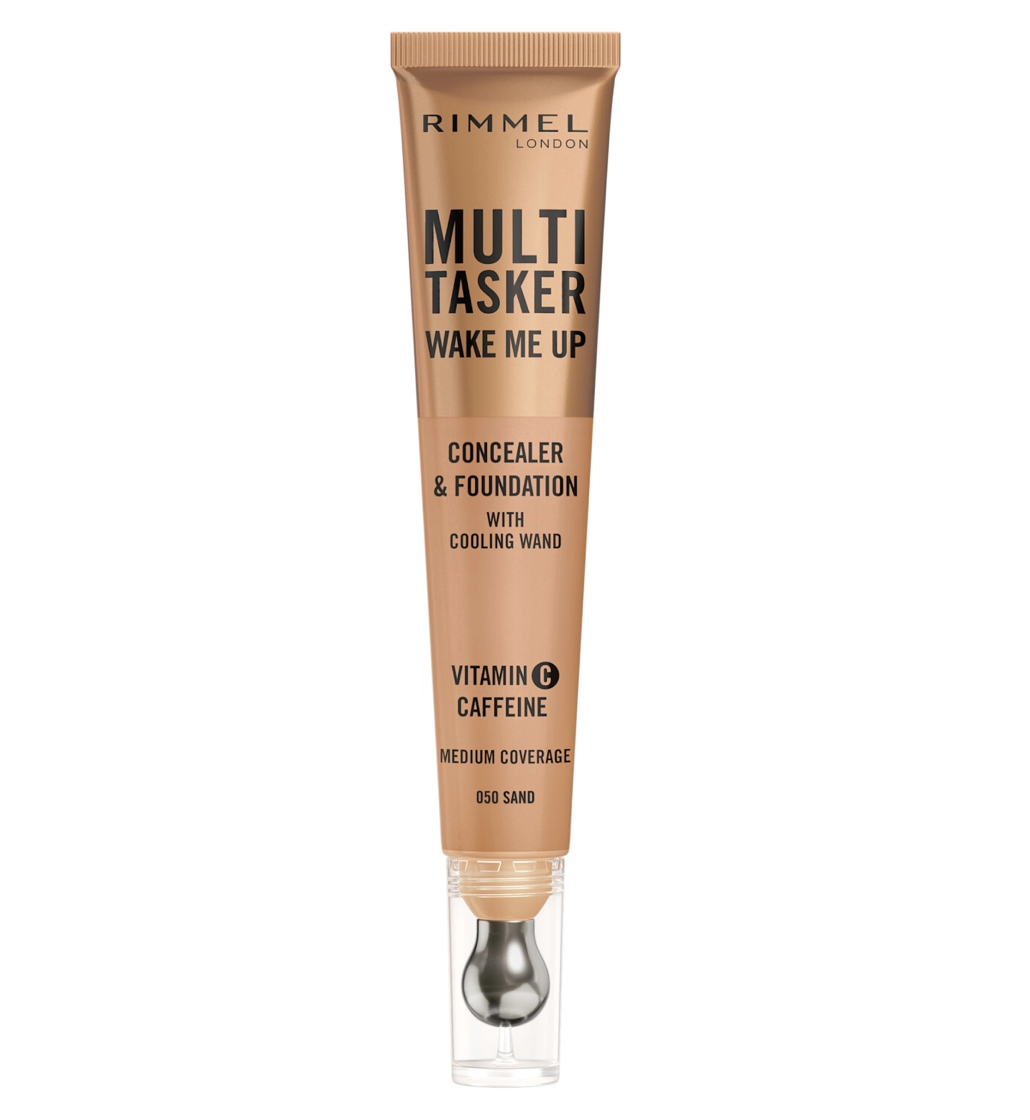 Rimmel London Multi-Tasker Wake Me Up Concealer & Foundation - 050 Sand