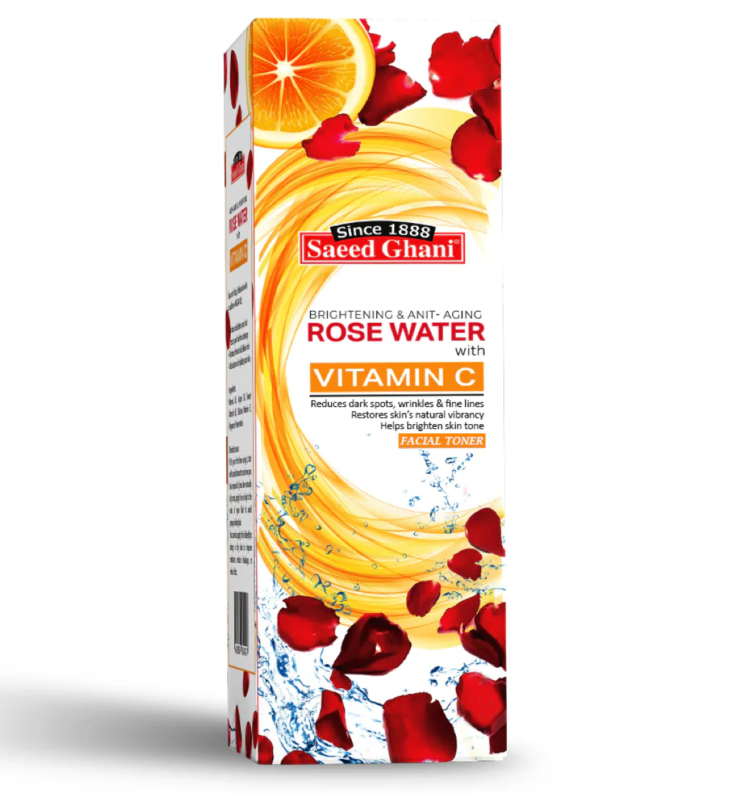 Saeed Ghani Vitamin C Rose Water Facial Toner
