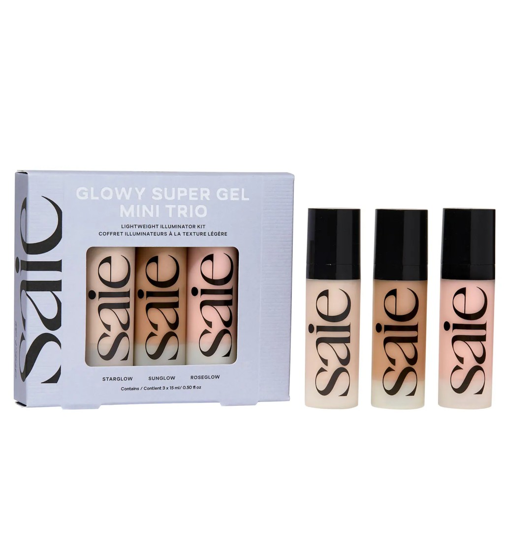 Saie Glowy Super Gel Mini Trio Holiday Gift Set