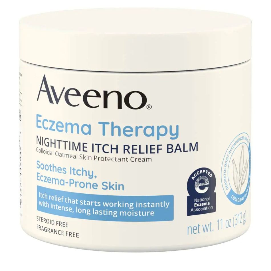 Aveeno Eczema Therapy Nighttime Itch Relief Balm