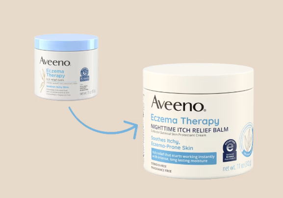 Aveeno Eczema Therapy Nighttime Itch Relief Balm
