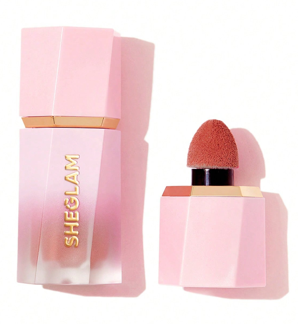 Sheglam Color Bloom Dayglow Liquid Blush Shimmer Finish - Devoted