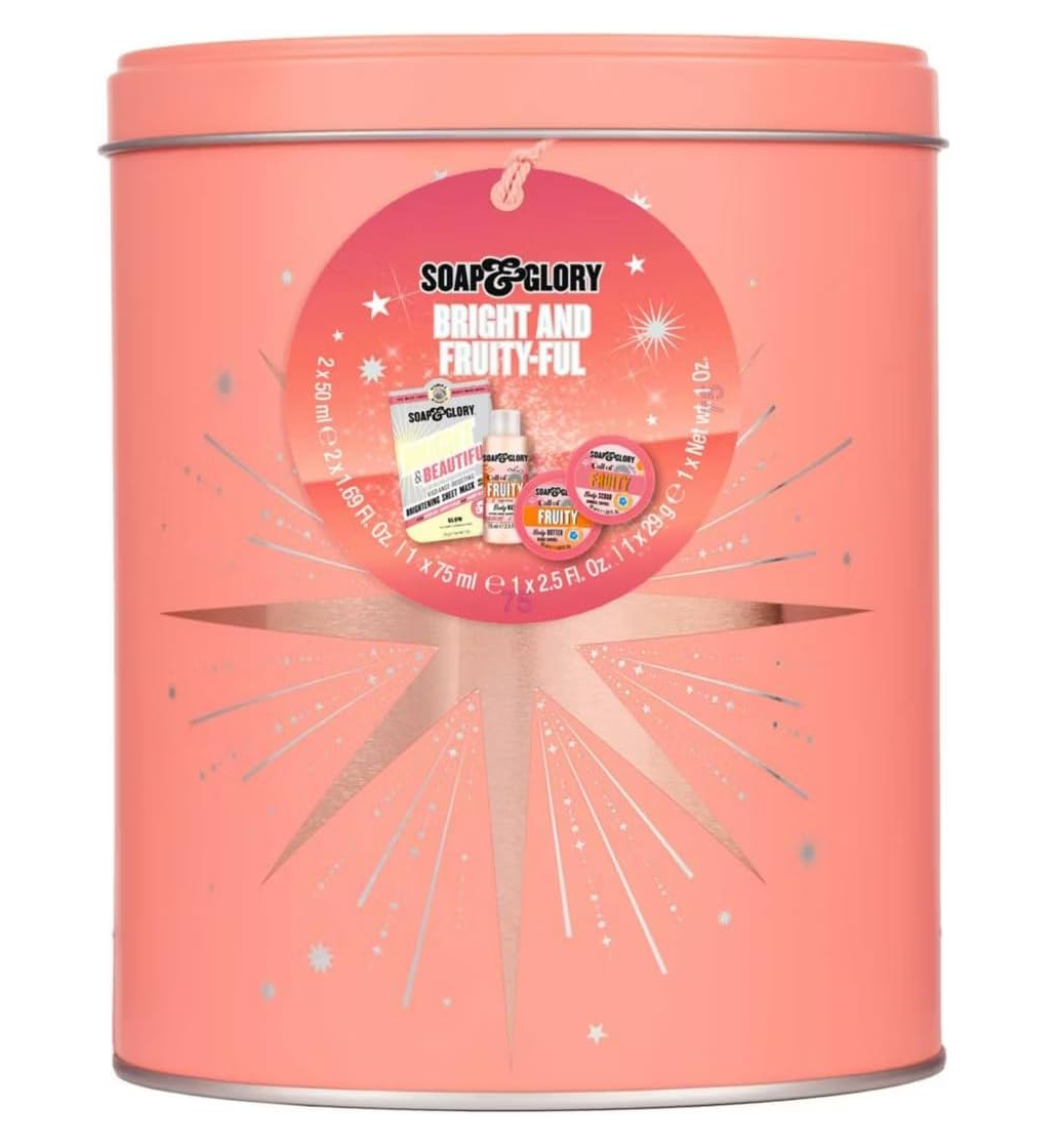 Soap & Glory Bright & Fruity-Ful 4 Piece Gift Set