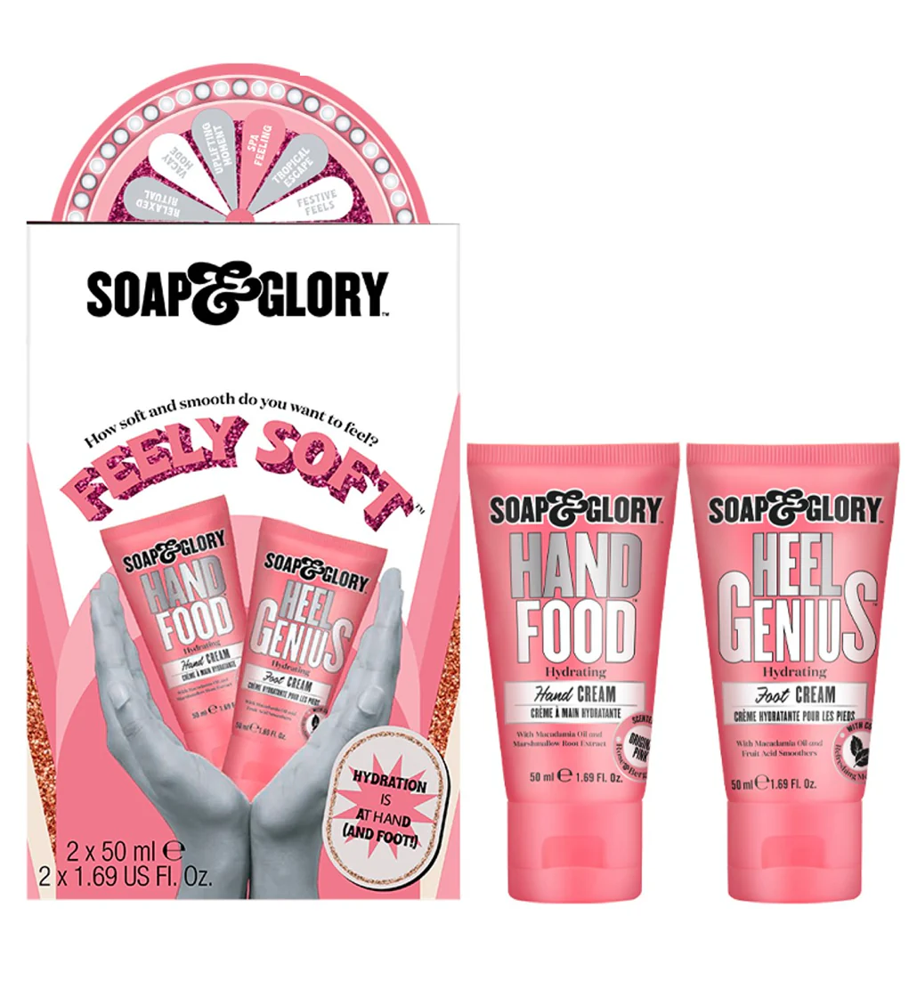 Soap & Glory Feely Soft Hand & Foot Duo Gift Set