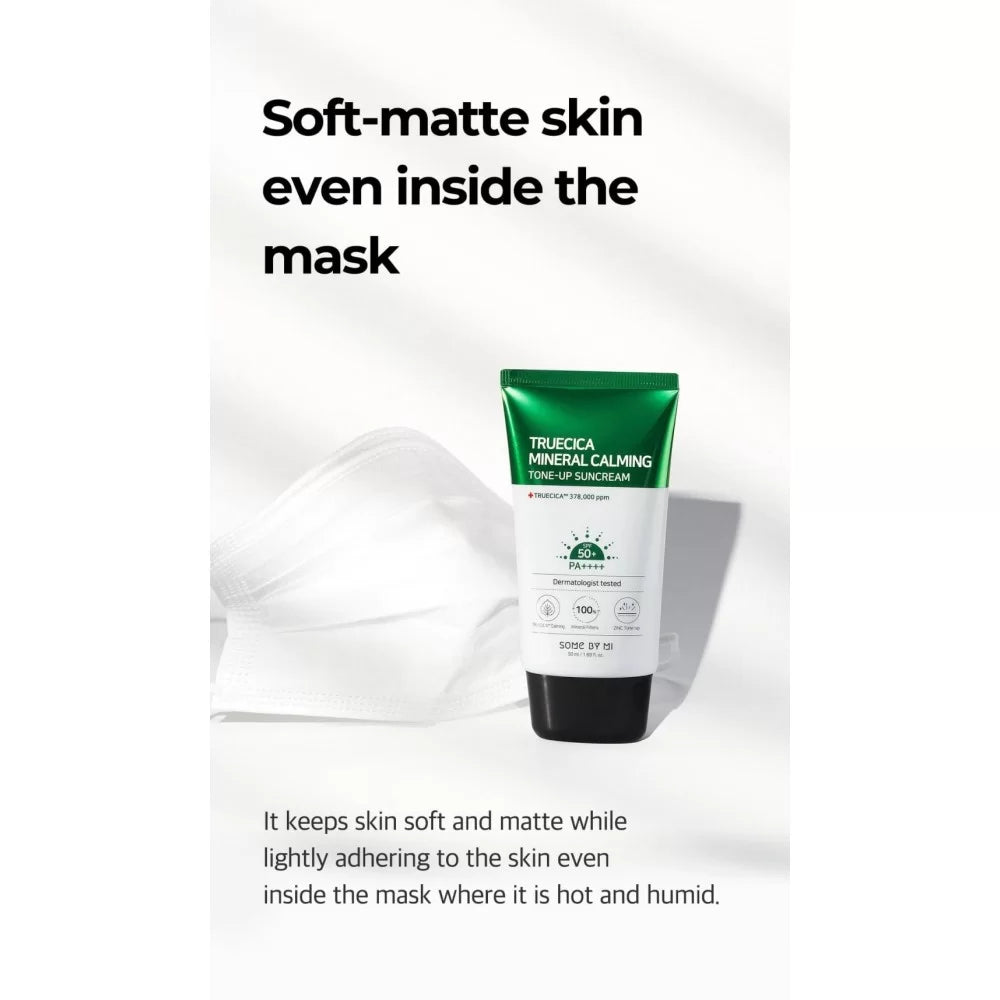 Some By Mi Truecica Mineral Calming Tone-Up Suncream SPF 50+ PA++++
