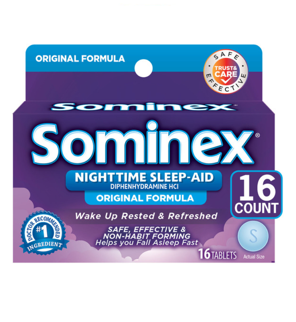 Sominex Nighttime Sleep-Aid Tablets