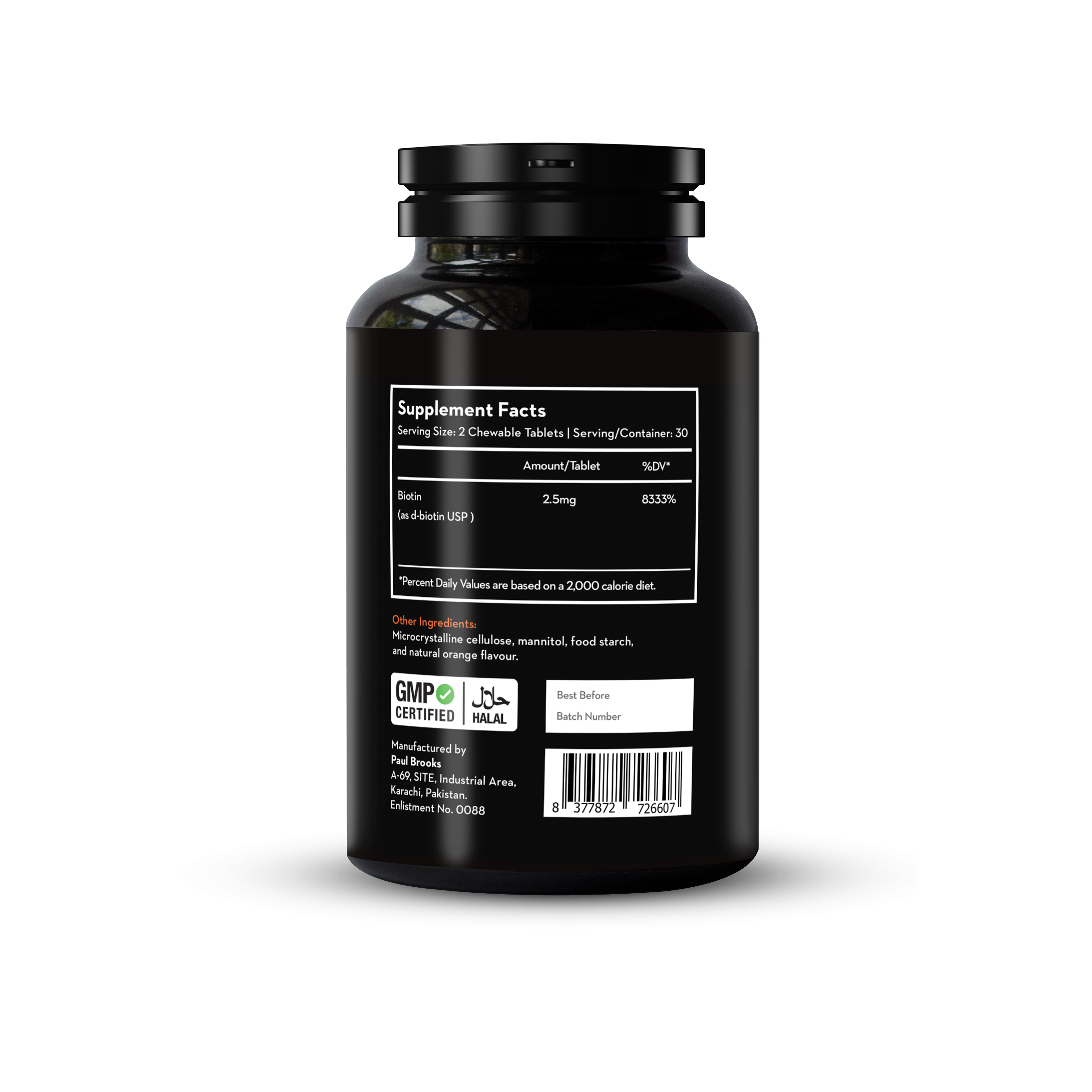 Versus Super Biotin Chewable Tablets