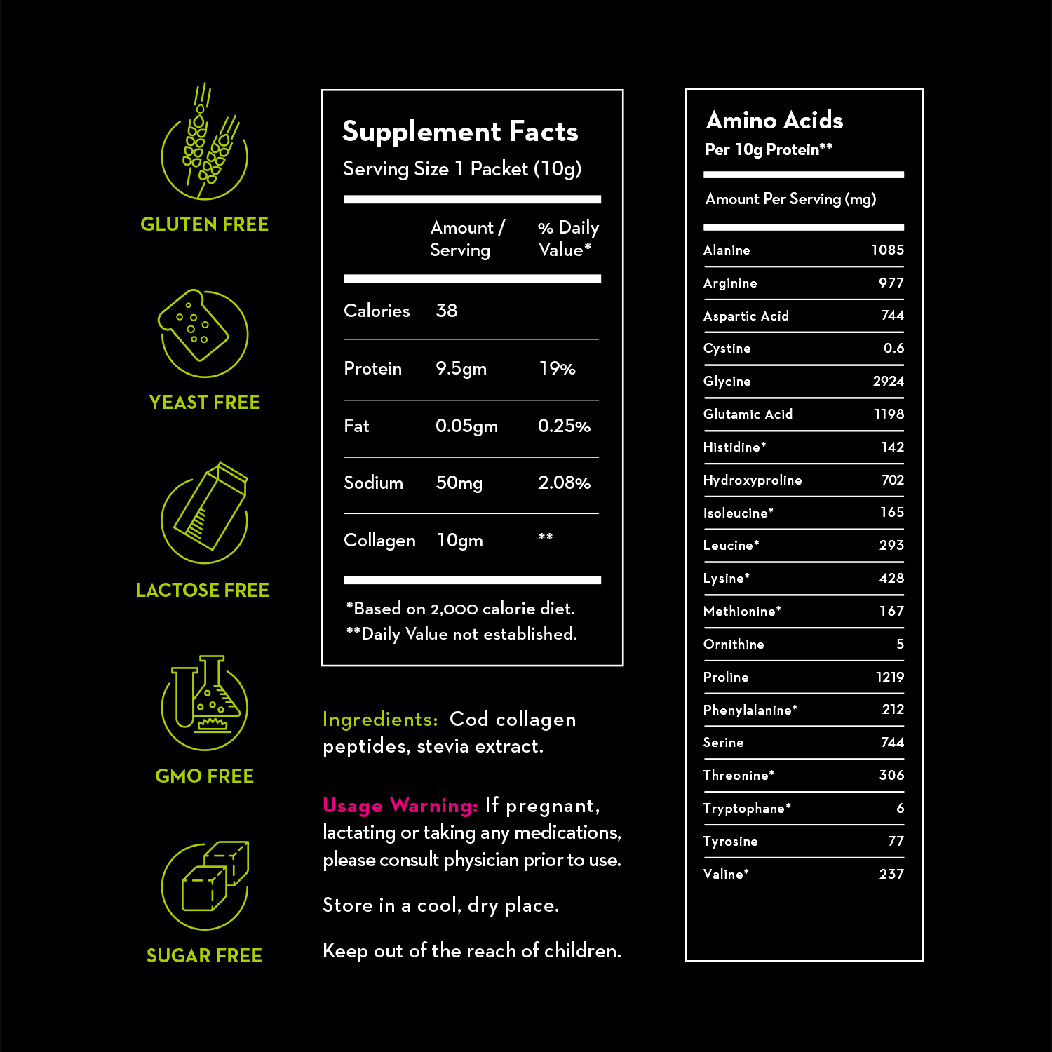 Versus Marine Collagen Powder - 24 Stick Pack