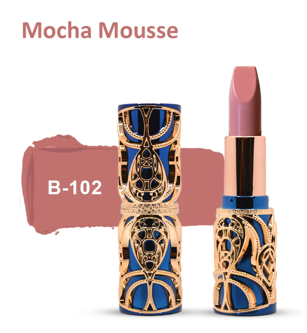 Swiss Miss Bling Lipstick - Mocha Mousse B-102