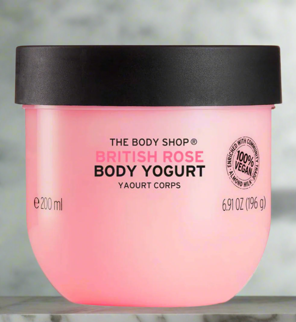The Body Shop Body Yogurt - British Rose Old