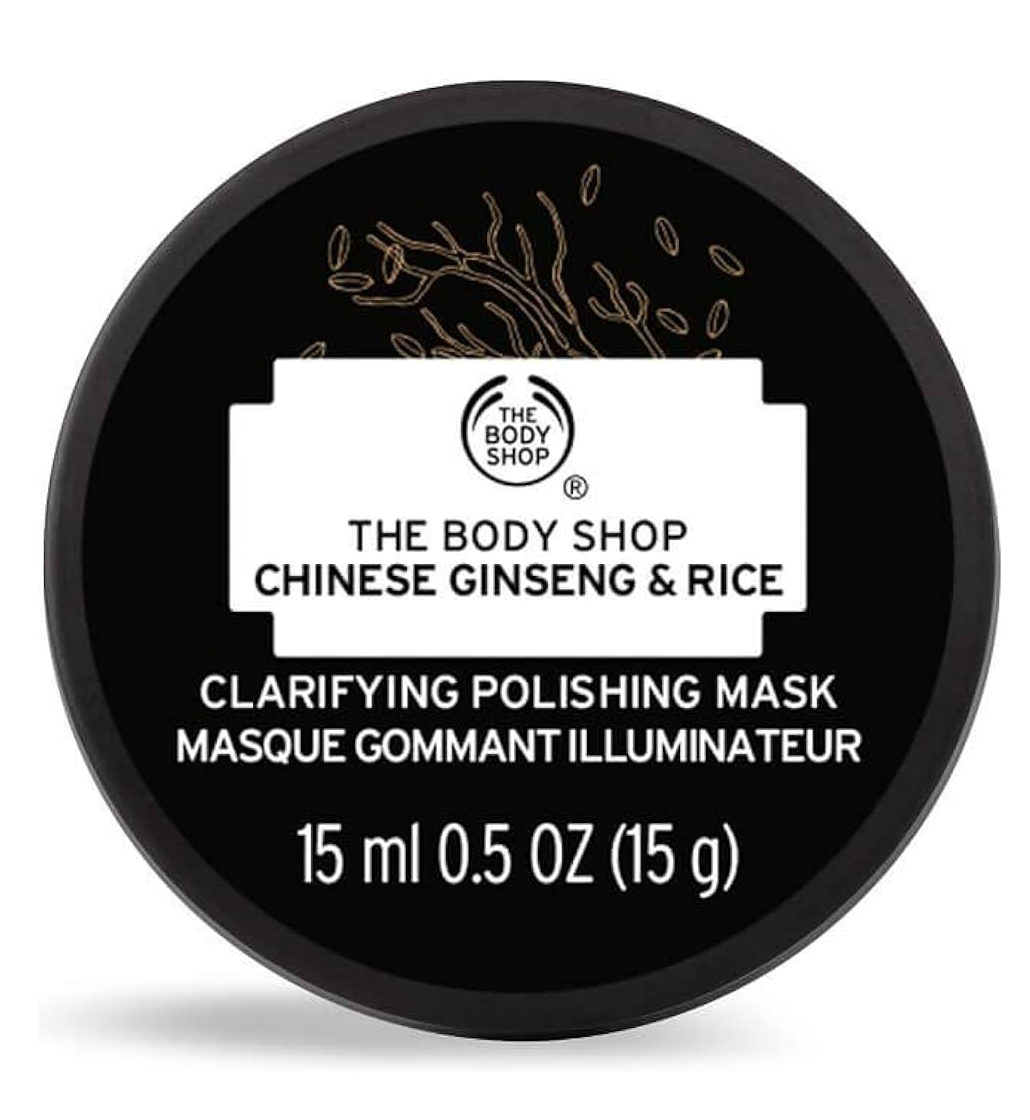 The Body Shop Chinese Ginseng and Rice Clarifying Polishing Mask 15ml