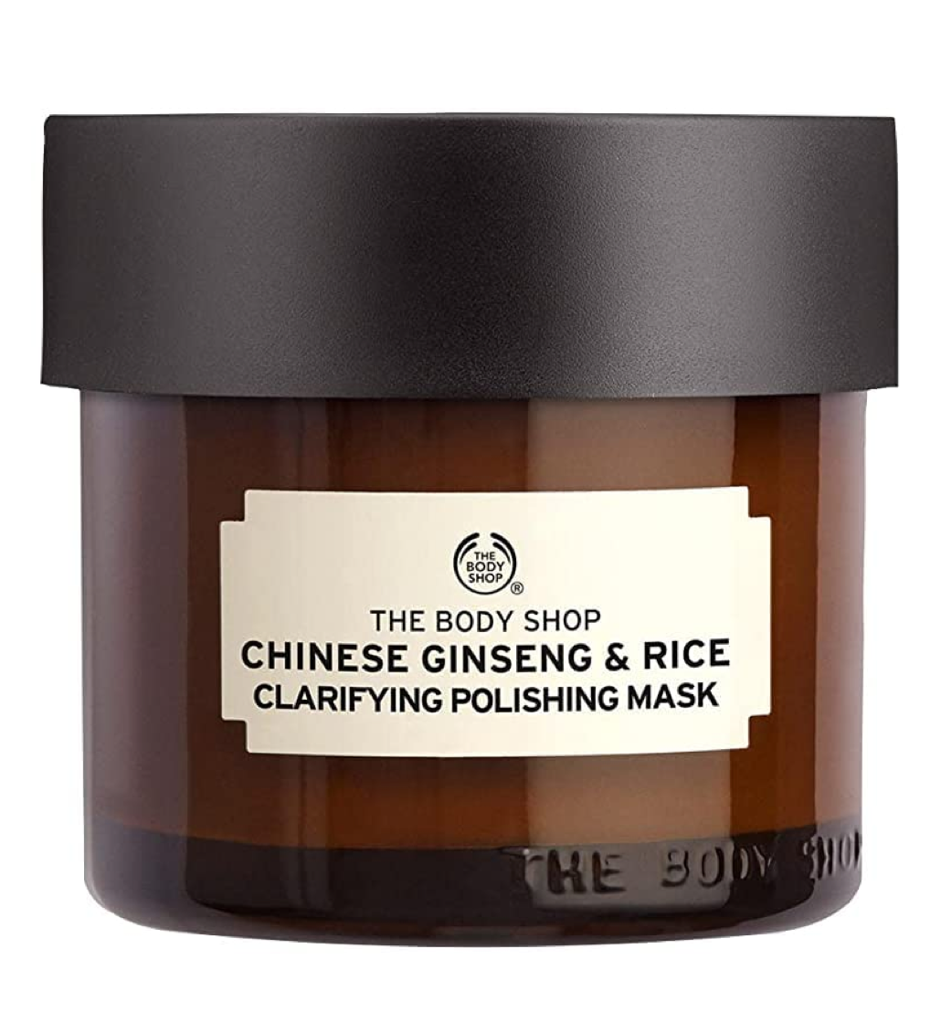 The Body Shop Chinese Ginseng and Rice Clarifying Polishing Mask 75ml
