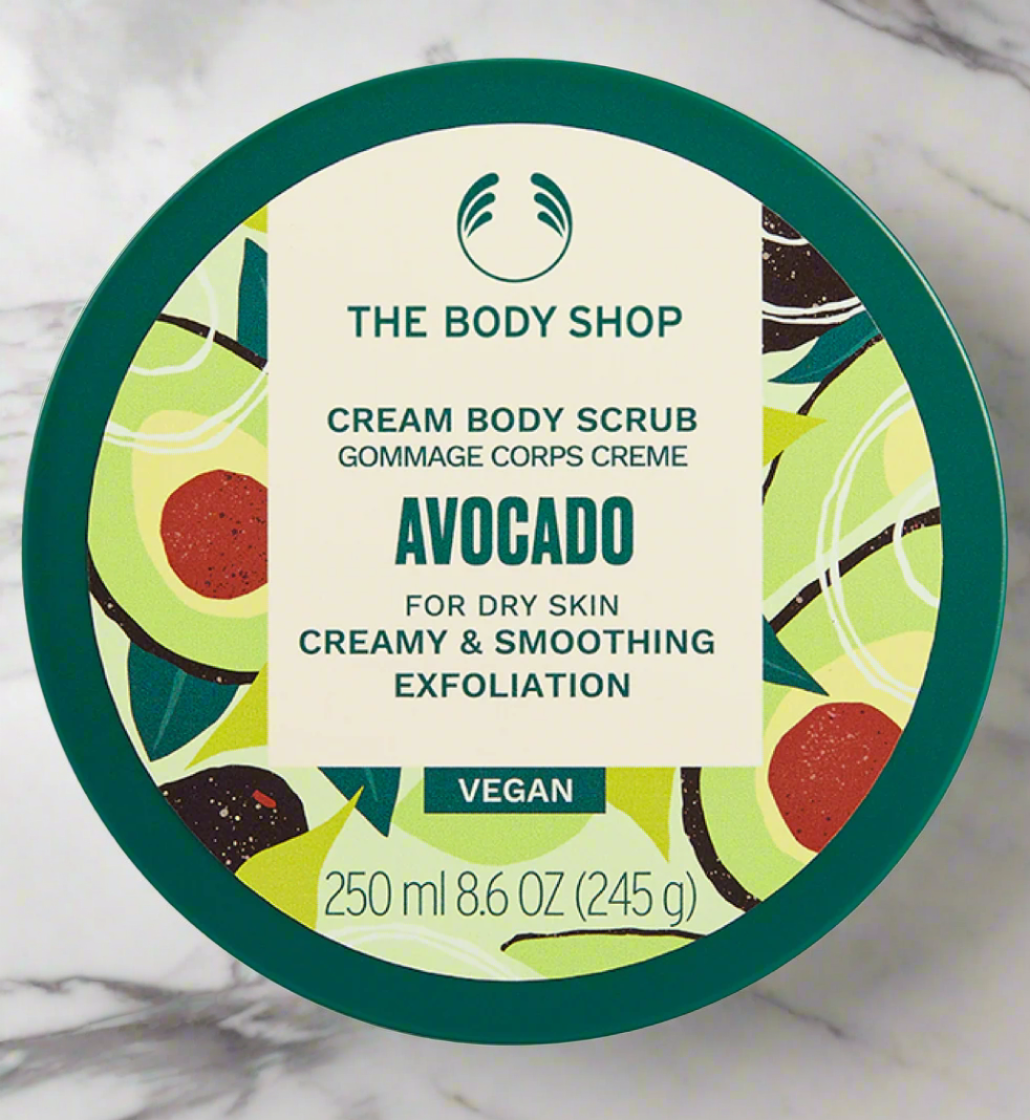 The Body Shop Cream Body Scrub - Avocado