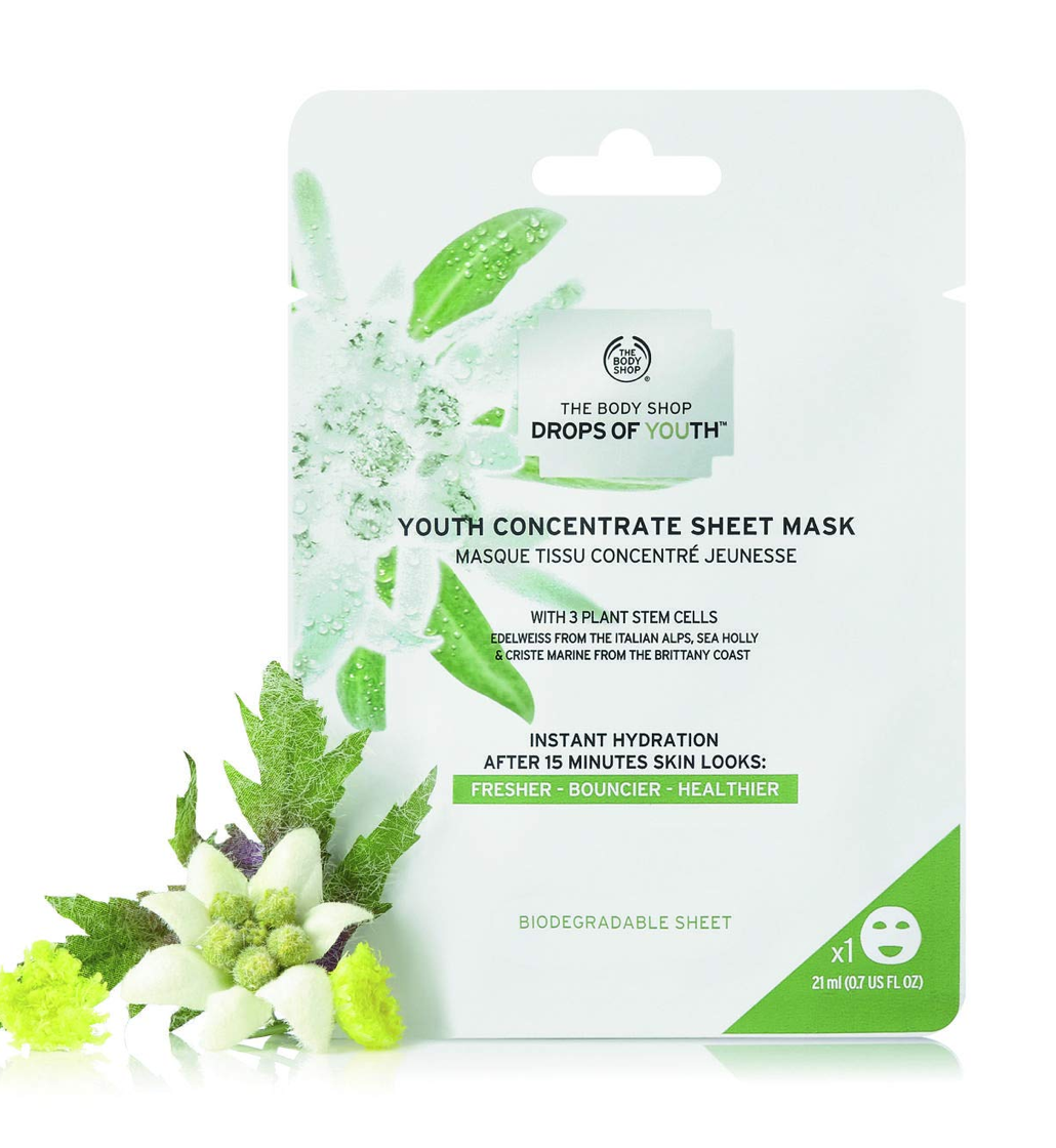 The Body Shop Drops of Youth Concentrate Sheet Mask