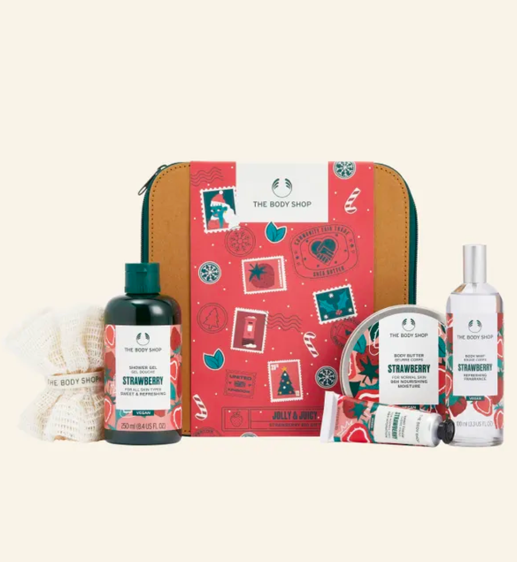 The Body Shop Jolly & Juicy Strawberry Big Gift